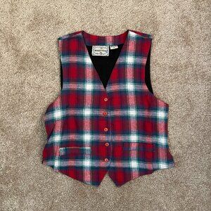 Plaid Vest from Rosettes
